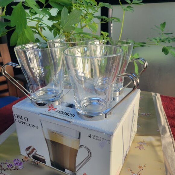 s/4 Fidenza Oslo Cappuccino cups - Picture 9 of 13